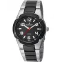 RADIANT Men's Watch RA318201 (48mm) - Stainless Steel, Black Dial, Quartz Analog