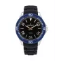 RADIANT Men's Watch RA503602 (46mm) - Black Dial, Black Faux Leather Strap, Quartz Analog
