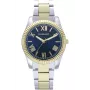 RADIANT Men's Watch RA582205 37mm Stainless Steel Quartz Analog Black Dial Silver Bracelet