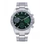 RADIANT Men's Watch RA604703 - 45mm Stainless Steel Quartz Analog with Black Dial and Silver Bracelet