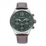 RADIANT Men's Watch RA641702 43mm Analog Quartz Black Dial Leather Strap