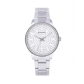 RADIANT Woman RA578201 38mm Silver Stainless Steel Mesh Quartz Watch