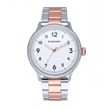 RADIANT Women's Quartz Analog Watch RA627205 44mm Silver Stainless Steel