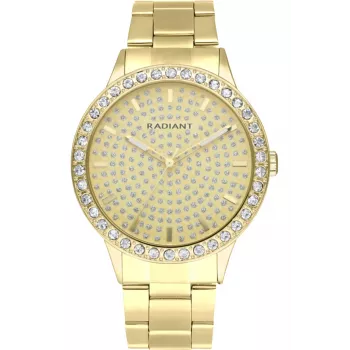 RADIANT Women's Watch RA578205 Rose Gold Stainless Steel Mesh 43mm