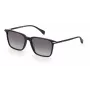 RAG&BONE RNB5028GS8075 Men's Square Sunglasses Black Acetate Frame Grey Gradient Lens 55mm