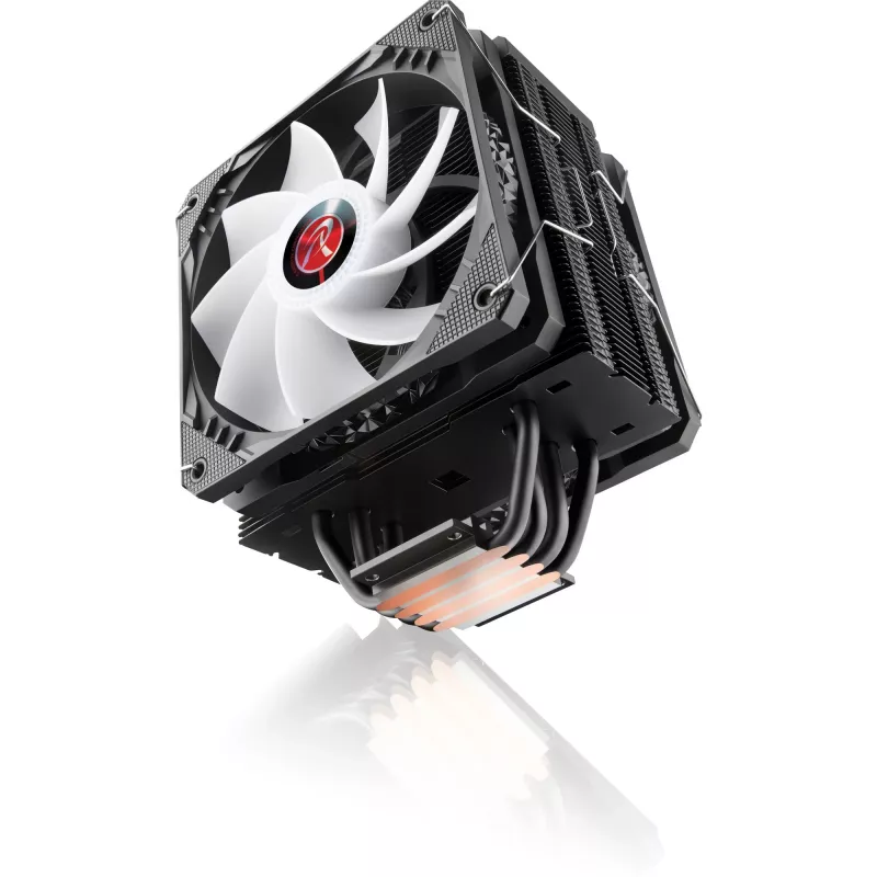 RAIJINTEK ELEOS 12 DUO RBW 120 mm All-in-One Liquid CPU Cooler, Black