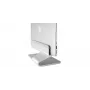 RAIN DESIGN mTower Vertical Laptop Stand - Silver Anodized Aluminum, Space-Saving Desktop Dock for MacBook and Notebooks