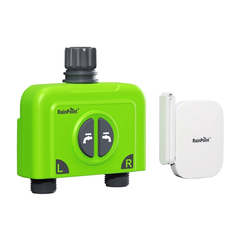 RainPoint WiFi 2-Zone Irrigation Controller with Gateway