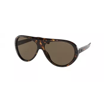 Ralph Lauren Men's Sunglasses RL8194-500373 Havana Square Frame Brown Gradient Lens 60/13/135 mm
