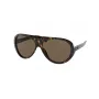Ralph Lauren Men's Sunglasses RL8194-500373 Havana Square Frame Brown Gradient Lens 60/13/135 mm