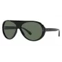 RALPH LAUREN RL8194-500171 Sunglasses Men's Black Acetate Grey Polycarbonate 60/13/135 mm