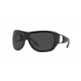 Ralph Lauren Women's Cat Eye Sunglasses RL8189Q500187 Shiny Black Grey 54mm