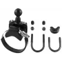 RAM MOUNTS RAM-B-231Z-2U Base with U-Bolt & UTV Strap - Black