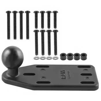 RAM MOUNTS RAM-B-346U Reservoir Cover Side Ball Mount for Motorcycles and ATVs