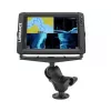 RAM MOUNTS RAM-D-111U-C Short Double Socket Arm Mount with 3 x 11 Base - Black