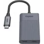 Rapoo USB-C Hub UCH-4013 USB-C to USB-A and USB-C, Grey 00226496