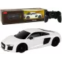 RASTAR 1:24 RC Audi R8 Pilot White Remote Controlled Car