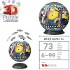 RAVENSBURGER 3D Puzzleball Minions 3 - 72 Pieces