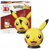 Ravensburger 3D Puzzleball Pokémon Pikachu with Ears - 54 Pieces