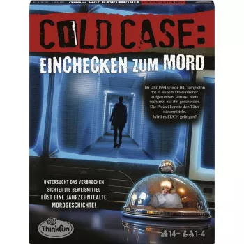 RAVENSBURGER Cold Case: Einchecken zum Mord Cooperative Detective Game