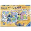 RAVENSBURGER CreArt Junior - Stitch & Angel Painting by Numbers Kit