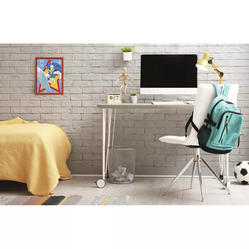 Ravensburger CreArt - Rasender Sonic Painting by Numbers Kit