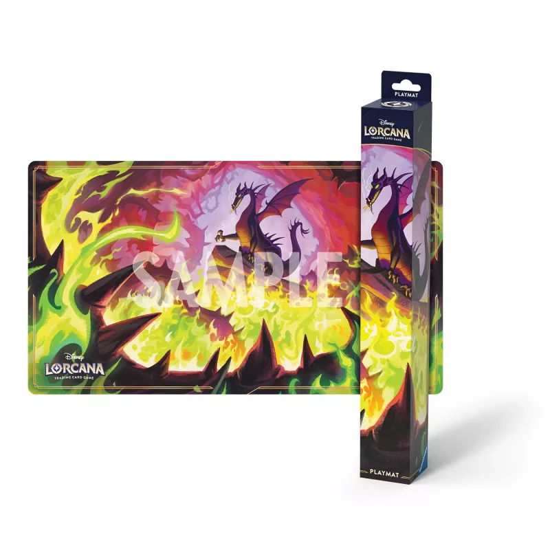 Ravensburger Disney Lorcana TCG: Winter Magic - Playmat Dragonfire