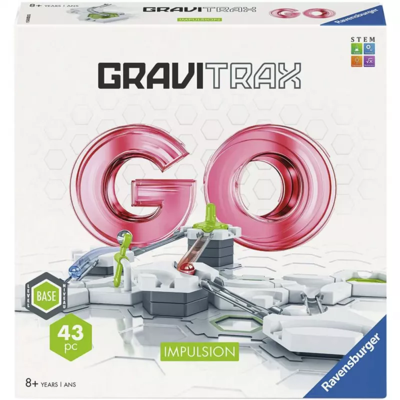 Ravensburger GraviTrax GO Impulsion Marble Run Expansion Set (25 Pieces)