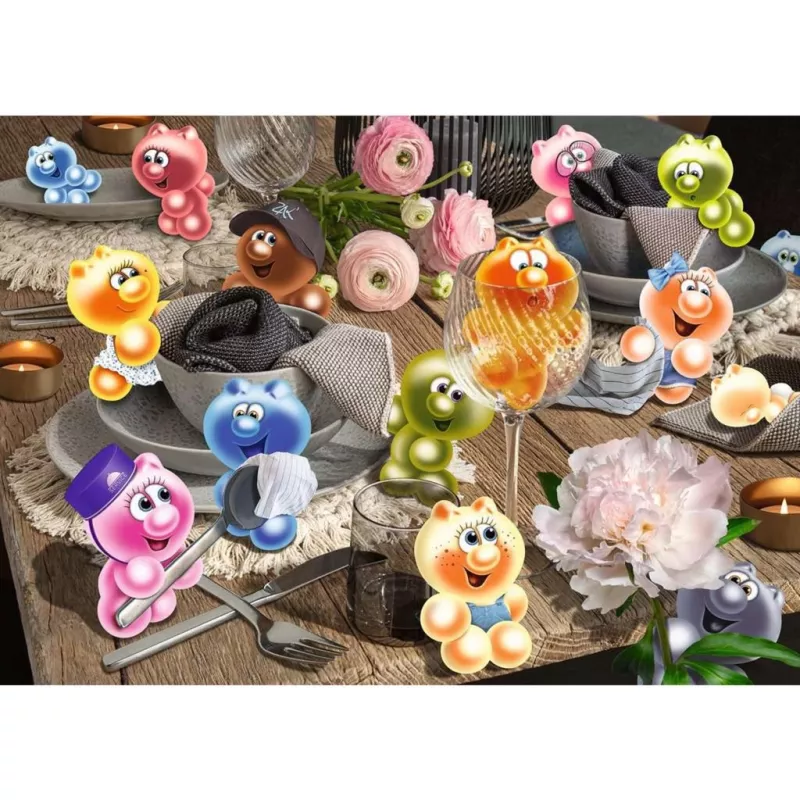 RAVENSBURGER Puzzle Gelini decken den Tisch (1000 Teile)