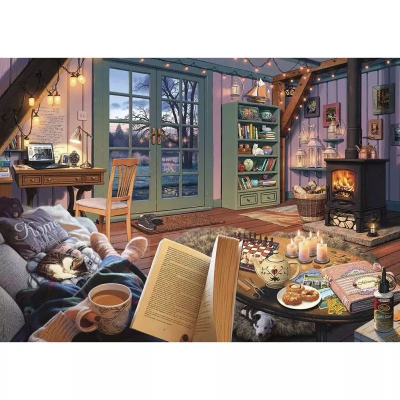 RAVENSBURGER Puzzle My Haven Cozy Garden Shed (1000 Pieces)