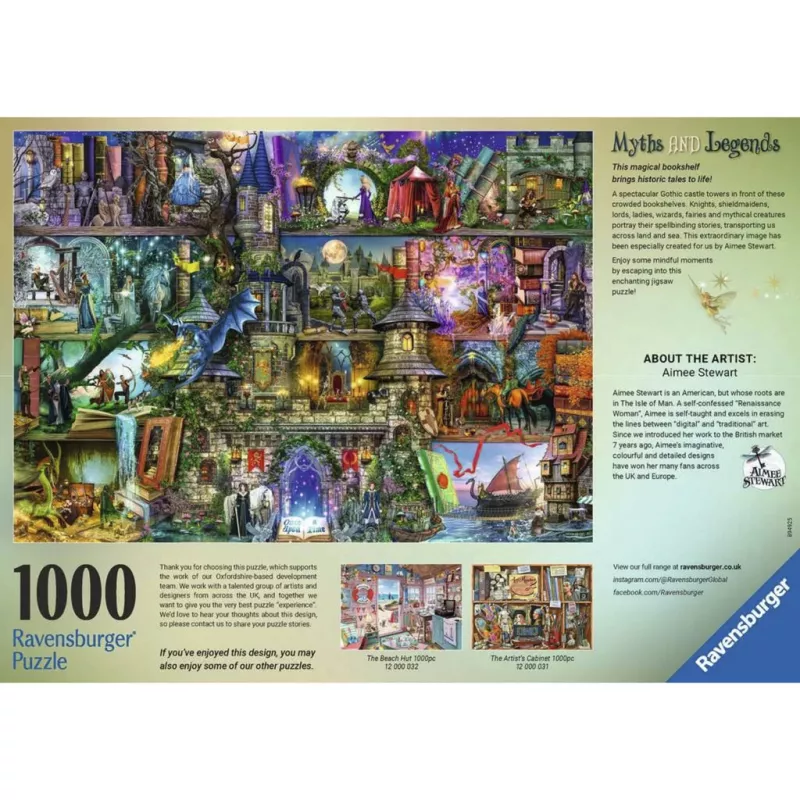 RAVENSBURGER Puzzle Myths and Legends (1000 Pieces)
