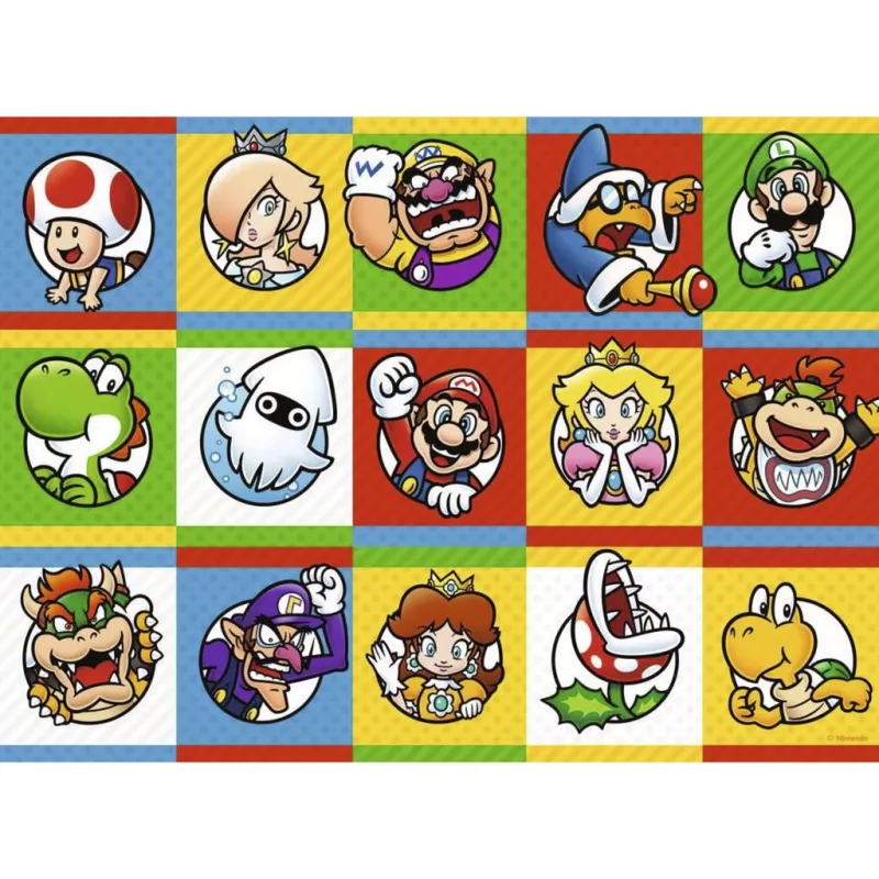 Ravensburger Puzzle Nintendo Super Mario - Character Collection (200 Pieces)