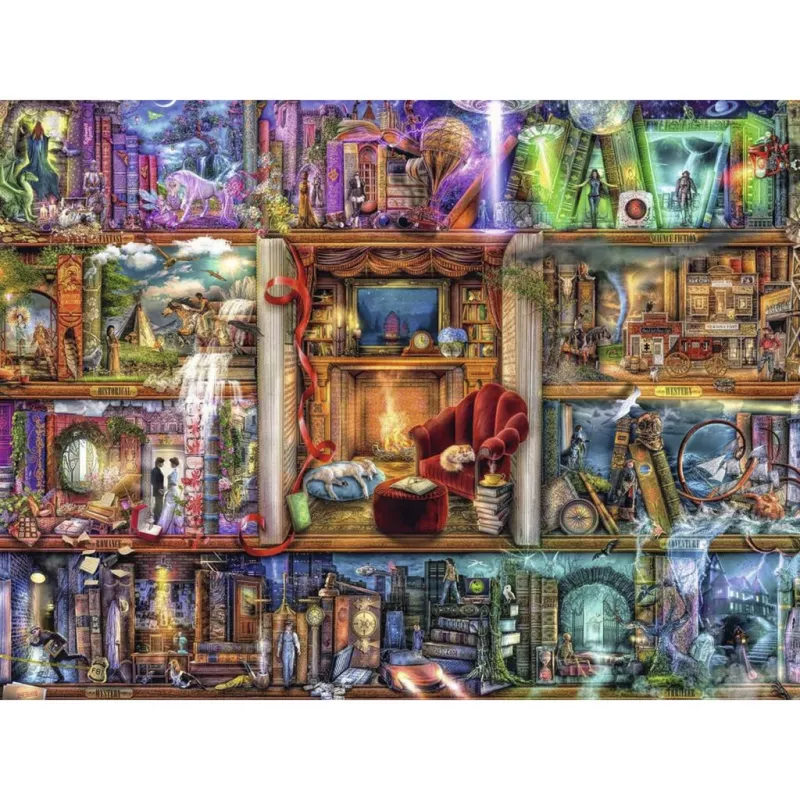Ravensburger Puzzle The Grand Library (1500 Pieces)