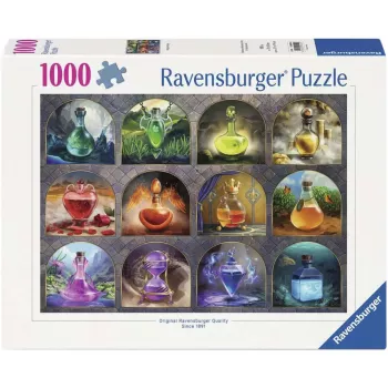 Ravensburger Puzzle Zaubertränke (1000 Pieces) - Fantasy Magic Potions Jigsaw Puzzle