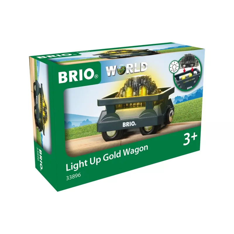RAVENSBURGER World Goldwaggon with Light H0 Scale
