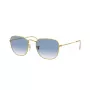 Ray-Ban Frank Metal Sunglasses RB385791963F5 Gold Light Blue Gradient 51mm