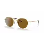 Ray-Ban Frank RB3565 Unisex Sunglasses 53/20/145 mm Gold Brown