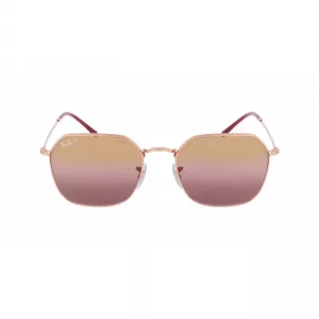 Ray-Ban Frank RB3694 Sunglasses Women's Shiny Gold Dark Green 53mm