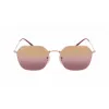Ray-Ban Hawkeye RB3694 Sunglasses Women Shiny Black Dark Grey Gradient 53mm