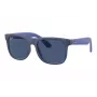 Ray-Ban Junior RJ9069S706080 Children's Sunglasses Phantos Transparent Blue Grey Classic 48mm