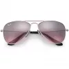 Ray-Ban Junior RJ9506S2117E5 Children's Sunglasses, Rectangular, Transparent Pink Frame, Light Brown Gradient Pink Lens, 52/14/125 mm