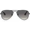 Ray-Ban Junior RJ9506S220115 Sunglasses, Matte Black, Grey Gradient Lens, 50/13/120 mm