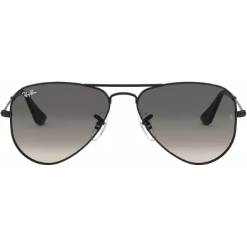 Ray-Ban Junior RJ9506S220115 Sunglasses, Matte Black, Grey Gradient Lens, 50/13/120 mm