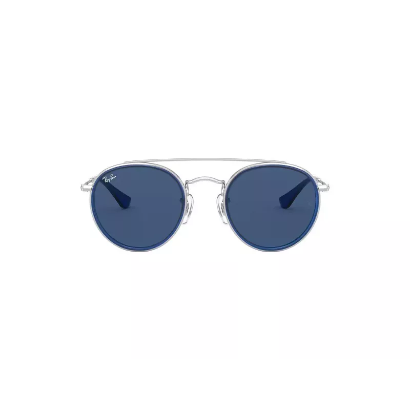Ray-Ban Junior RJ9647S212804 Children's Sunglasses - Shiny Black/Grey - 46/21/130 mm