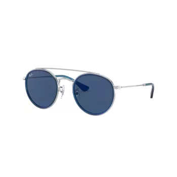 Ray-Ban Junior RJ9647S212804 Children's Sunglasses - Shiny Black/Grey - 46/21/130 mm
