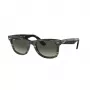 Ray-Ban Original Wayfarer Classic Sunglasses RB2140-136071 Transparent Grey Frame Grey Gradient Lens 55/18/145 mm
