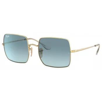 Ray-Ban RB1971-001-3M Square 1971 Sunglasses Gold Frame Classic G-15 Green Lens 54mm