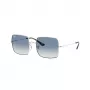 Ray-Ban RB1971-91493F Square 1971 Classic Sunglasses Gold Light Blue Gradient 54mm