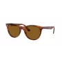 Ray-Ban RB2185 Wayfarer II Sunglasses Striped Havana Brown Gradient 52mm