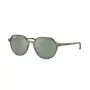 Ray-Ban RB2195 Hawkeye Sunglasses Transparent Grey Light Blue/Violet Gradient 51mm